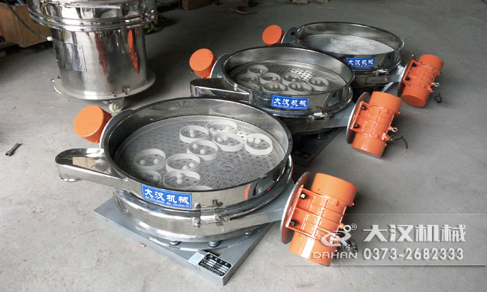 直排篩生產現(xiàn)場